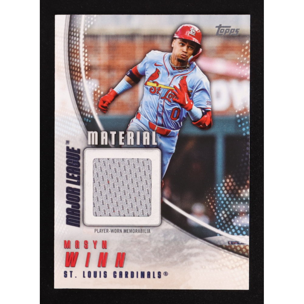 Masyn Winn 2025 Topps Major League Materials #MLMMW at PristineAuction.com