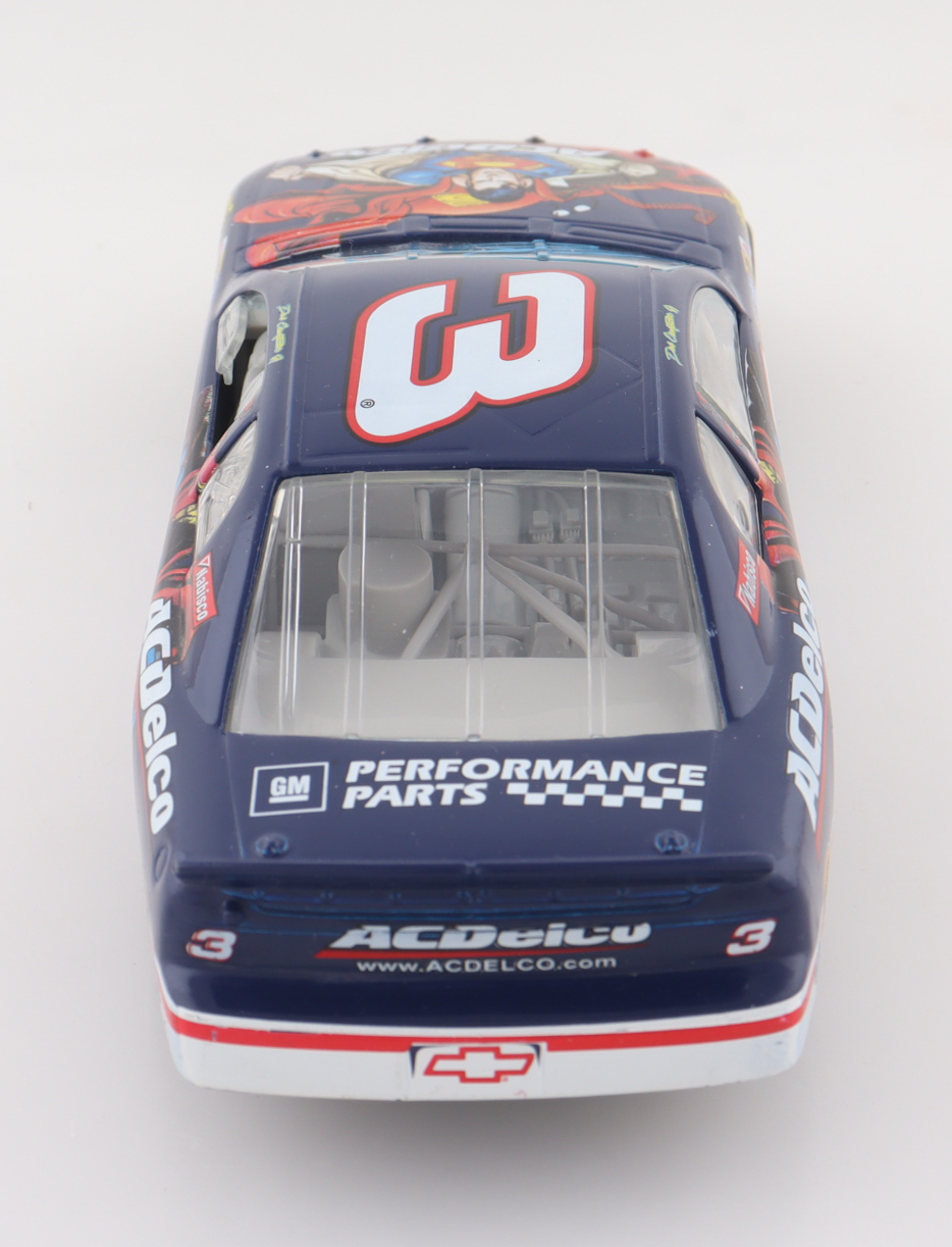 Dale Earnhardt Jr. Signed 1999 #3 ACDelco Superman Monte Carlo 1:24 Diecast Car (JR Motorsports) at PristineAuction.com Dale Earnhardt Jr. Signed 1999 #3 ACDelco Superman Monte Carlo 1:24 Diecast Car (JR Motorsports) at PristineAuction.com