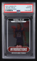 Joe Milton III 2024 Panini Absolute Introductions #I-JMN RC (PSA 10) at PristineAuction.com