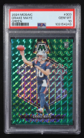 Drake Maye 2024 Panini Mosaic Green #303 RC (PSA 10) at PristineAuction.com