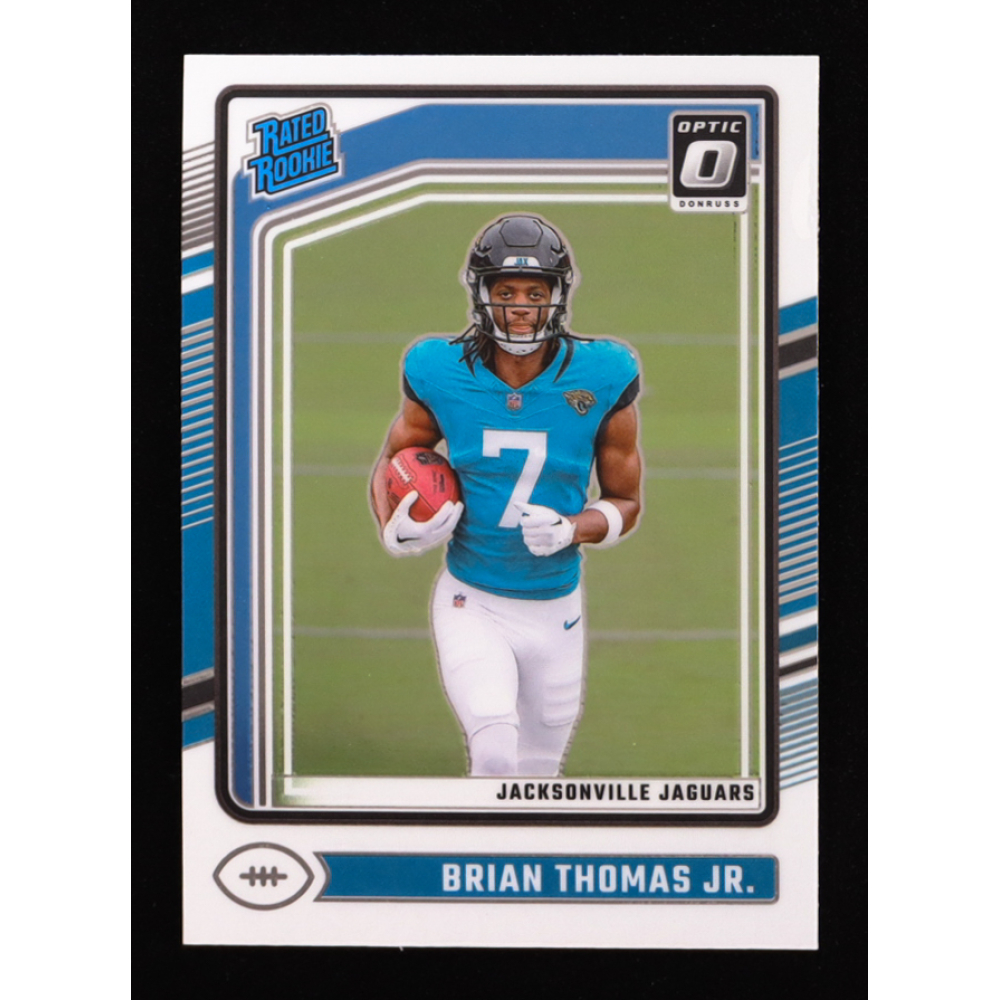 Brian Thomas Jr. 2024 Donruss Optic #214 RC at PristineAuction.com