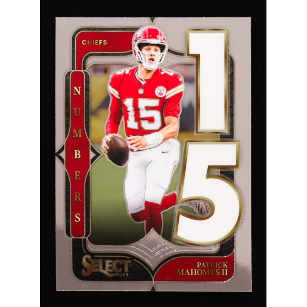 Patrick Mahomes II 2024 Select Select Numbers #9 at PristineAuction.com