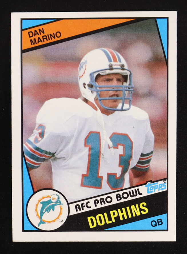 Dan Marino 1984 Topps #123 PB RC at PristineAuction.com Dan Marino 1984 Topps #123 PB RC at PristineAuction.com