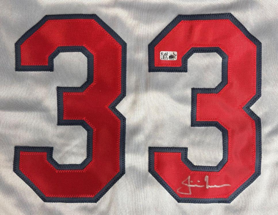 Justin Morneau Signed Jersey (Sports Integrity) at PristineAuction.com Justin Morneau Signed Jersey (Sports Integrity) at PristineAuction.com