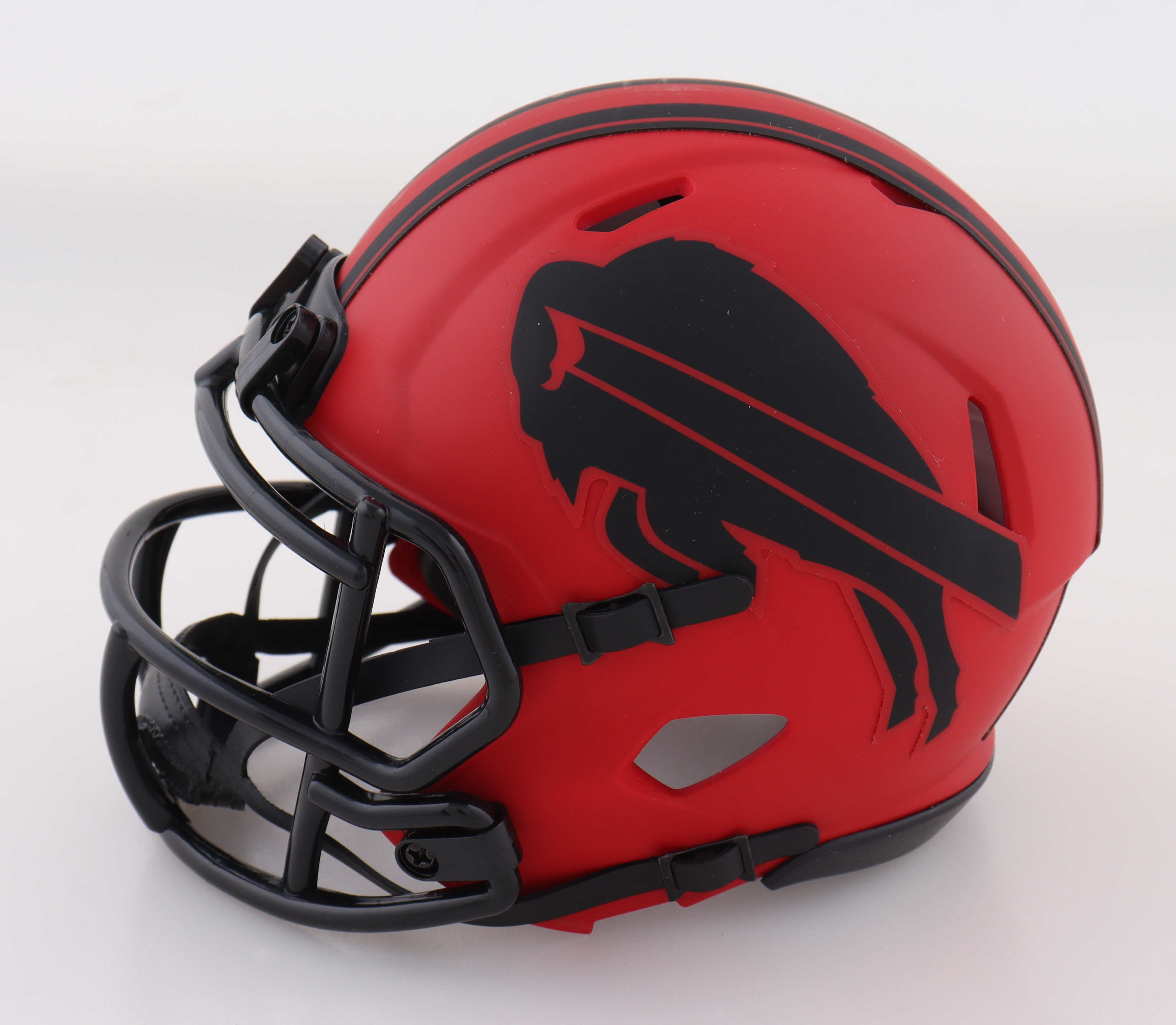 Thurman Thomas Signed Bills Rave Alternate Speed Mini Helmet (JSA) at PristineAuction.com Thurman Thomas Signed Bills Rave Alternate Speed Mini Helmet (JSA) at PristineAuction.com