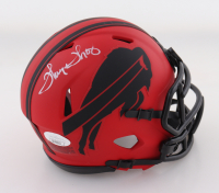 Thurman Thomas Signed Bills Rave Alternate Speed Mini Helmet (JSA) at PristineAuction.com