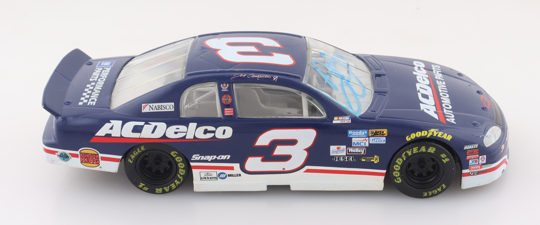 Dale Earnhardt Jr. Signed 1999 #3 ACDelco Monte Carlo 1:24 Diecast Car (JR Motorsports) at PristineAuction.com Dale Earnhardt Jr. Signed 1999 #3 ACDelco Monte Carlo 1:24 Diecast Car (JR Motorsports) at PristineAuction.com
