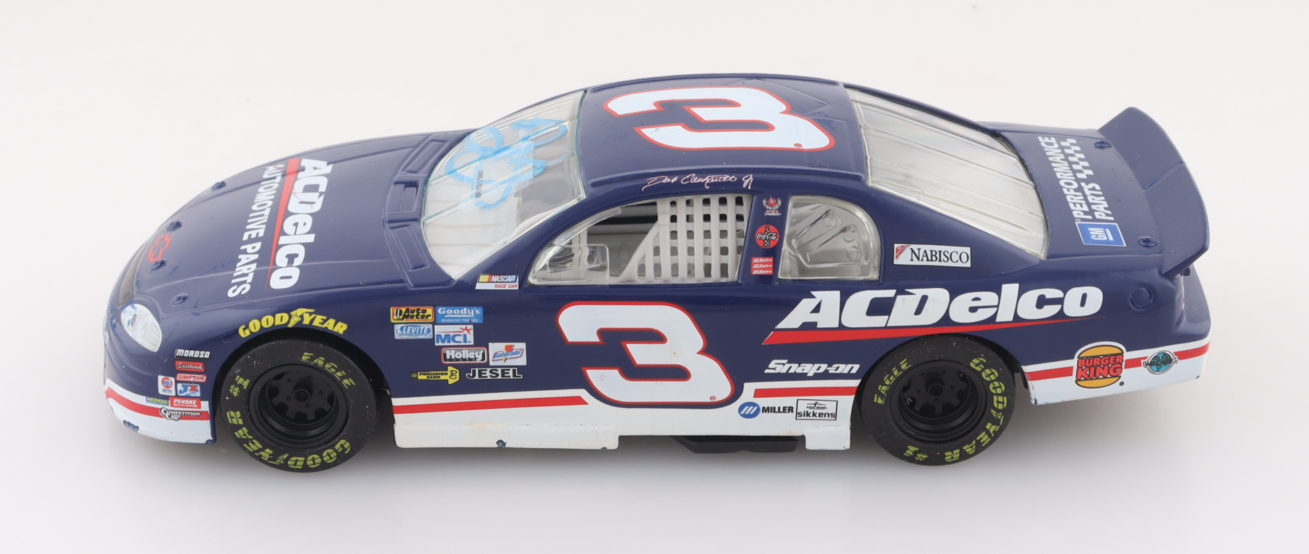 Dale Earnhardt Jr. Signed 1999 #3 ACDelco Monte Carlo 1:24 Diecast Car (JR Motorsports) at PristineAuction.com Dale Earnhardt Jr. Signed 1999 #3 ACDelco Monte Carlo 1:24 Diecast Car (JR Motorsports) at PristineAuction.com