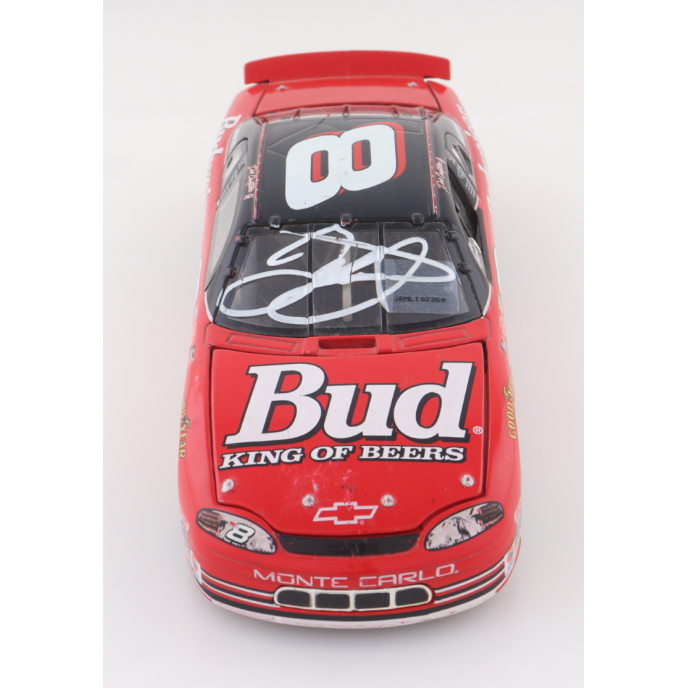 Dale Earnhardt Jr. Signed 1999 #8 Budweiser Monte Carlo 1:24 Diecast Car (JR Motorsports) at PristineAuction.com