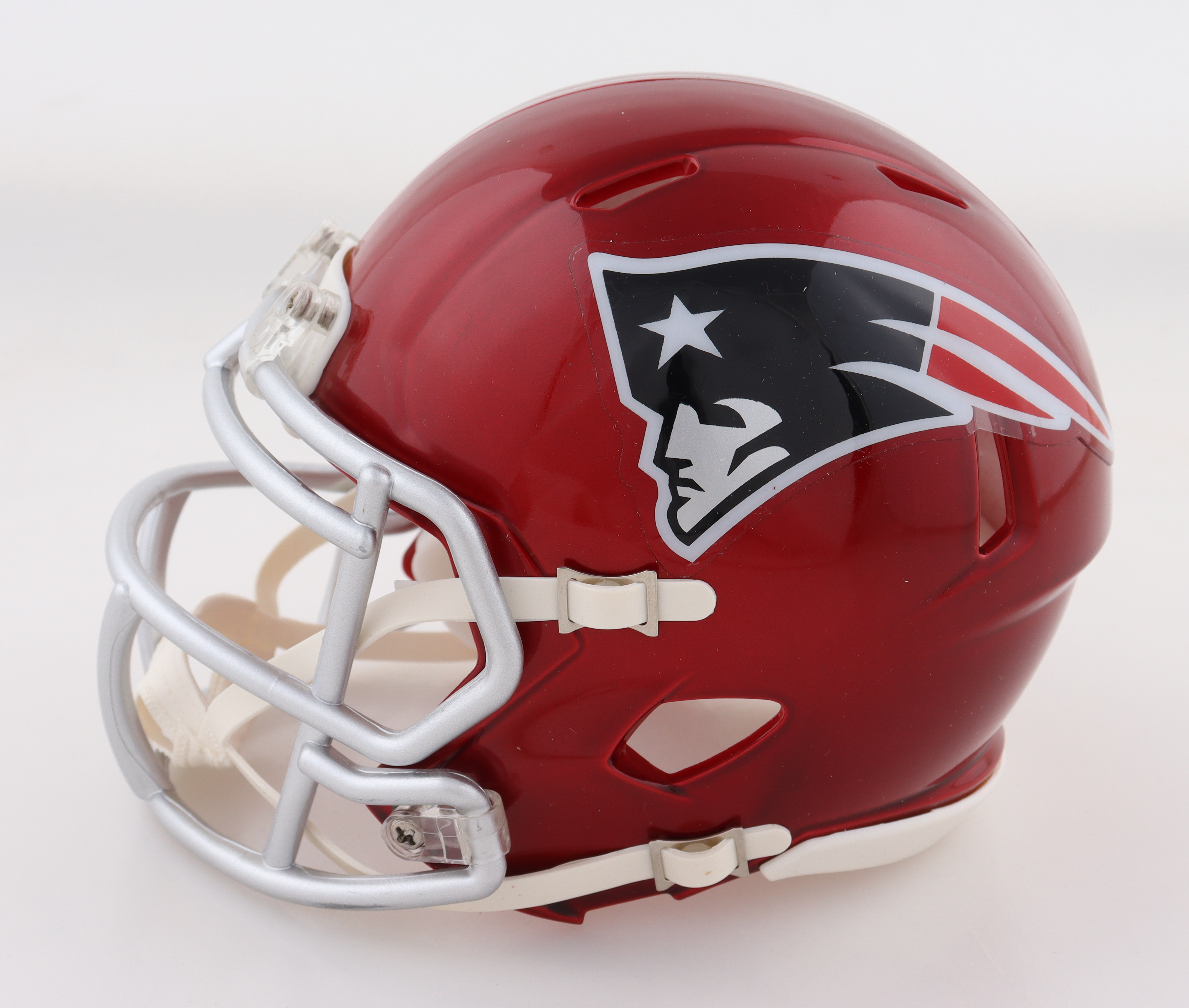 Doug Flutie Signed Patriots Flash Alternate Speed Mini Helmet (JSA) at PristineAuction.com Doug Flutie Signed Patriots Flash Alternate Speed Mini Helmet (JSA) at PristineAuction.com