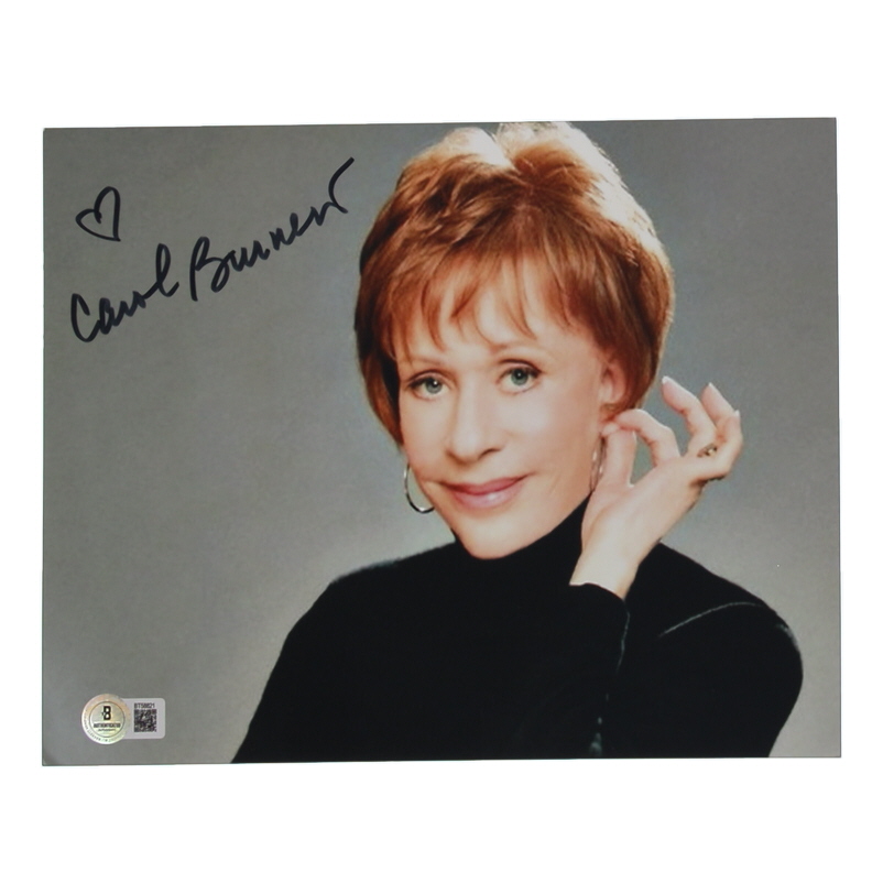 Carol Burnett Signed 8x10 Photo (Beckett) at PristineAuction.com Carol Burnett Signed 8x10 Photo (Beckett) at PristineAuction.com