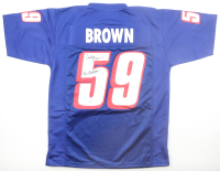 Vincent Brown Signed Jersey Inscribed "'The Undertaker'" (JSA) at PristineAuction.com