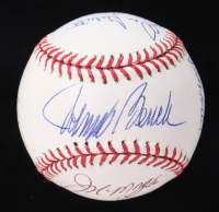 Tony Perez, Pete Rose, Johnny Bench | Reds Greats OML Baseball Signed By (10) (JSA & MLB) at PristineAuction.com