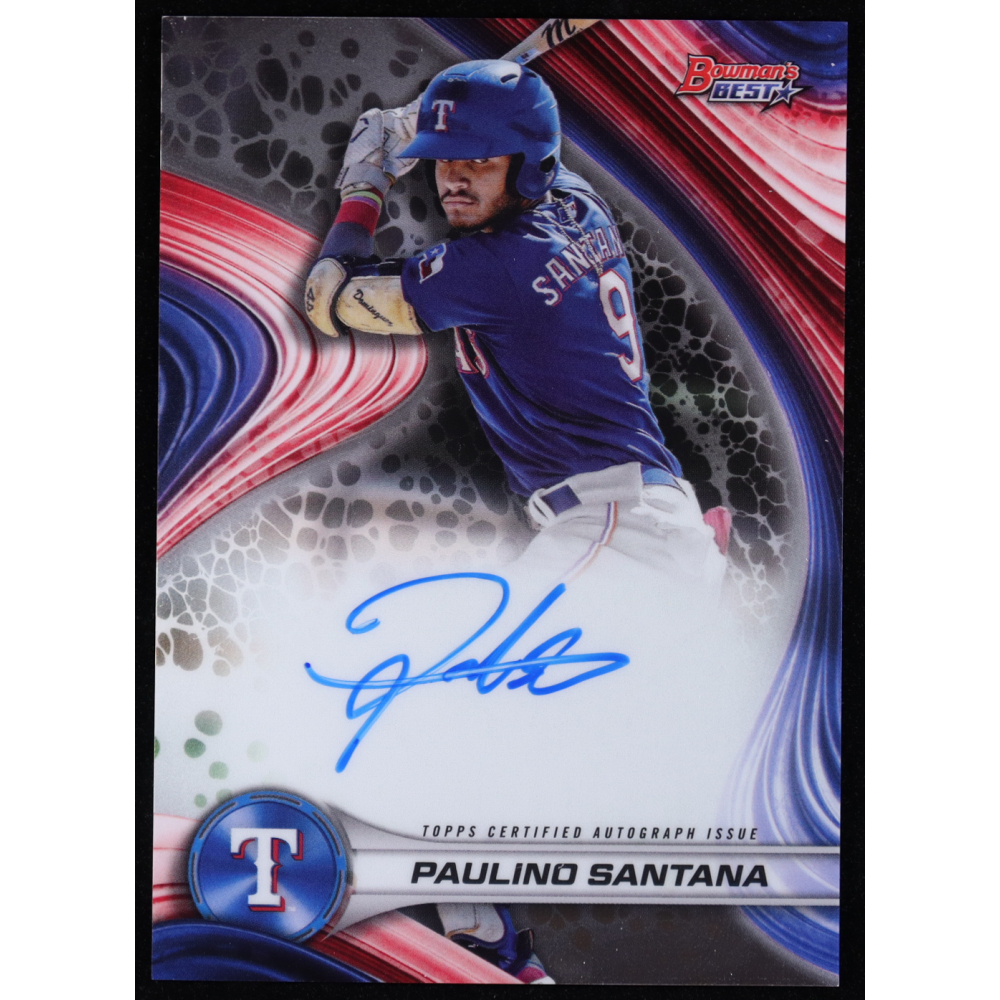 Paulino Santana 2024 Bowman's Best Best of '24 Autographs #B24PSA RC at PristineAuction.com