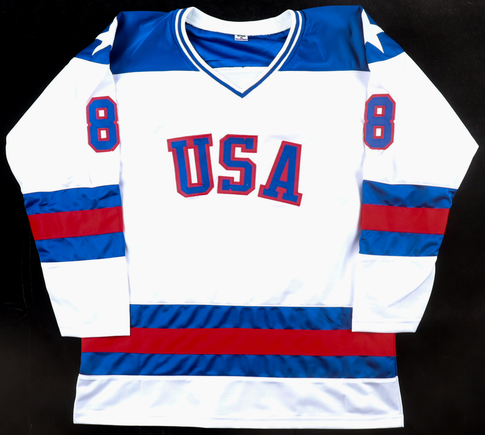 Dave Silk Signed Jersey Inscribed "80 Gold" (JSA) at PristineAuction.com Dave Silk Signed Jersey Inscribed "80 Gold" (JSA) at PristineAuction.com