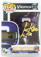 Cris Carter Signed Vikings #317 Funko Pop! Vinyl Figure (Schwartz) at PristineAuction.com