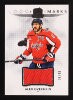 Alexander Ovechkin 2024-25 Upper Deck The Cup Logo Marks Game-Worn #LMAO #35/99 at PristineAuction.com