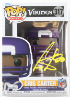 Cris Carter Signed Vikings #317 Funko Pop! Vinyl Figure (Schwartz) at PristineAuction.com