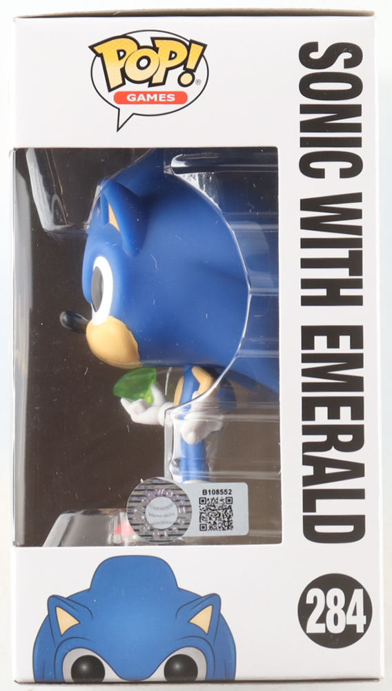 Jaleel White Signed "Sonic The Hedgehog" #284 Sonic with Emerald Funko Pop! Vinyl Figure (Schwartz) at PristineAuction.com Jaleel White Signed "Sonic The Hedgehog" #284 Sonic with Emerald Funko Pop! Vinyl Figure (Schwartz) at PristineAuction.com