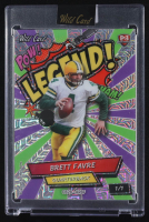 Aaron Rodgers / Brett Favre 2025 Wild Card Legend Back to Back #CB2B-ARBF #1/1 at PristineAuction.com