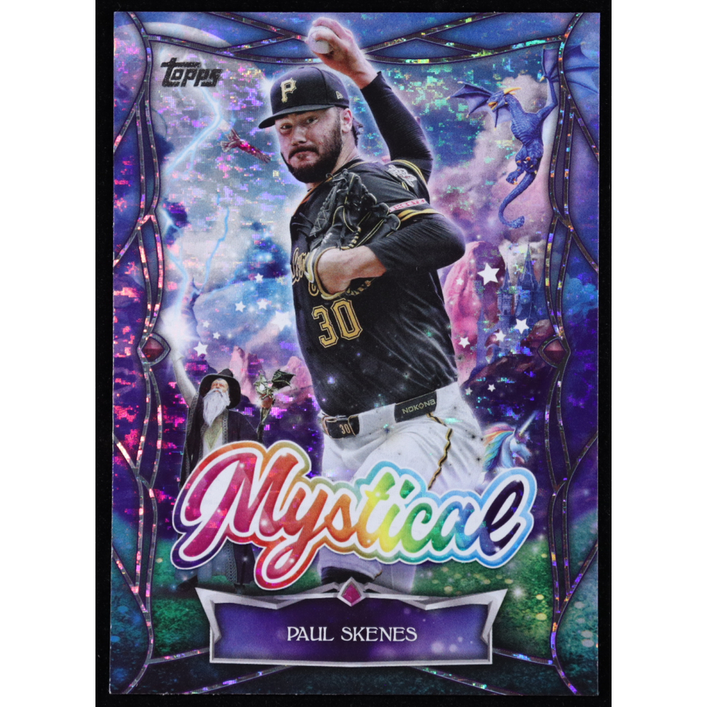 Paul Skenes 2025 Topps Update Mystical #MYS22 at PristineAuction.com