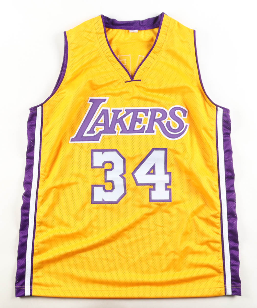 Shaquille O'Neal Signed Jersey (Beckett) at PristineAuction.com Shaquille O'Neal Signed Jersey (Beckett) at PristineAuction.com