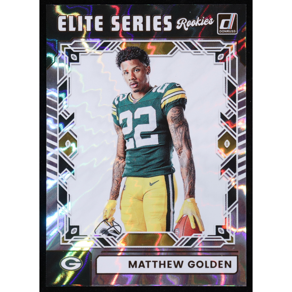 Matthew Golden 2025 Donruss The Elite Series Rookies #3 RC at PristineAuction.com