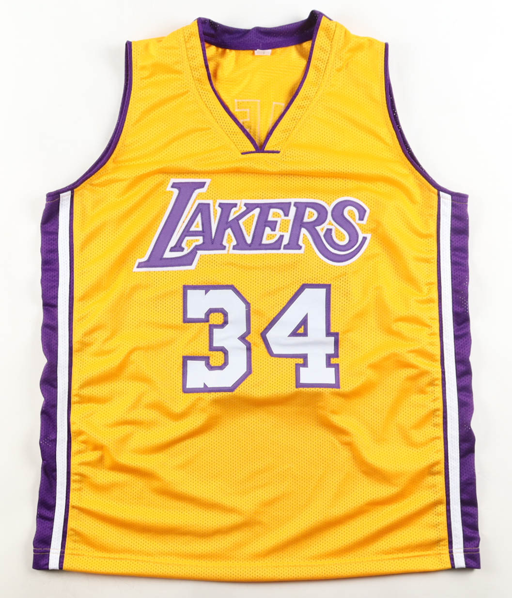 Shaquille O'Neal Signed Jersey (Beckett) at PristineAuction.com Shaquille O'Neal Signed Jersey (Beckett) at PristineAuction.com