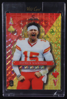 Patrick Mahomes II 2024 Wild Card 5 Card Stacked Deck Ace of Clubs #SDJC-PMN #1/1 at PristineAuction.com
