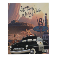 Michael Wallis Signed "Cars" 8x10 Photo Inscribed "Cheers!" & "The Sheriff" (Beckett) at PristineAuction.com