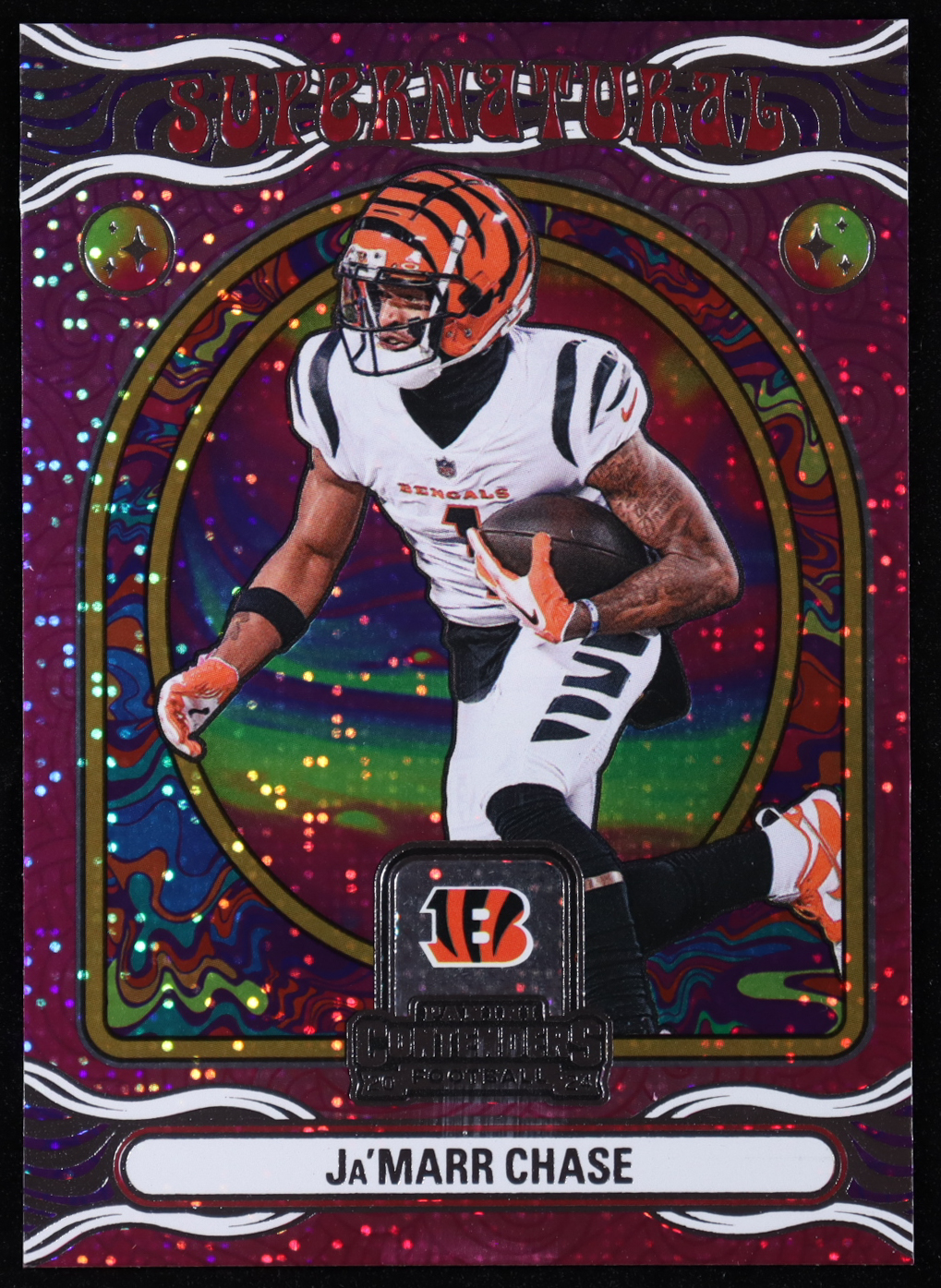 Ja'Marr Chase 2024 Panini Contenders Supernatural #8 at PristineAuction.com Ja'Marr Chase 2024 Panini Contenders Supernatural #8 at PristineAuction.com