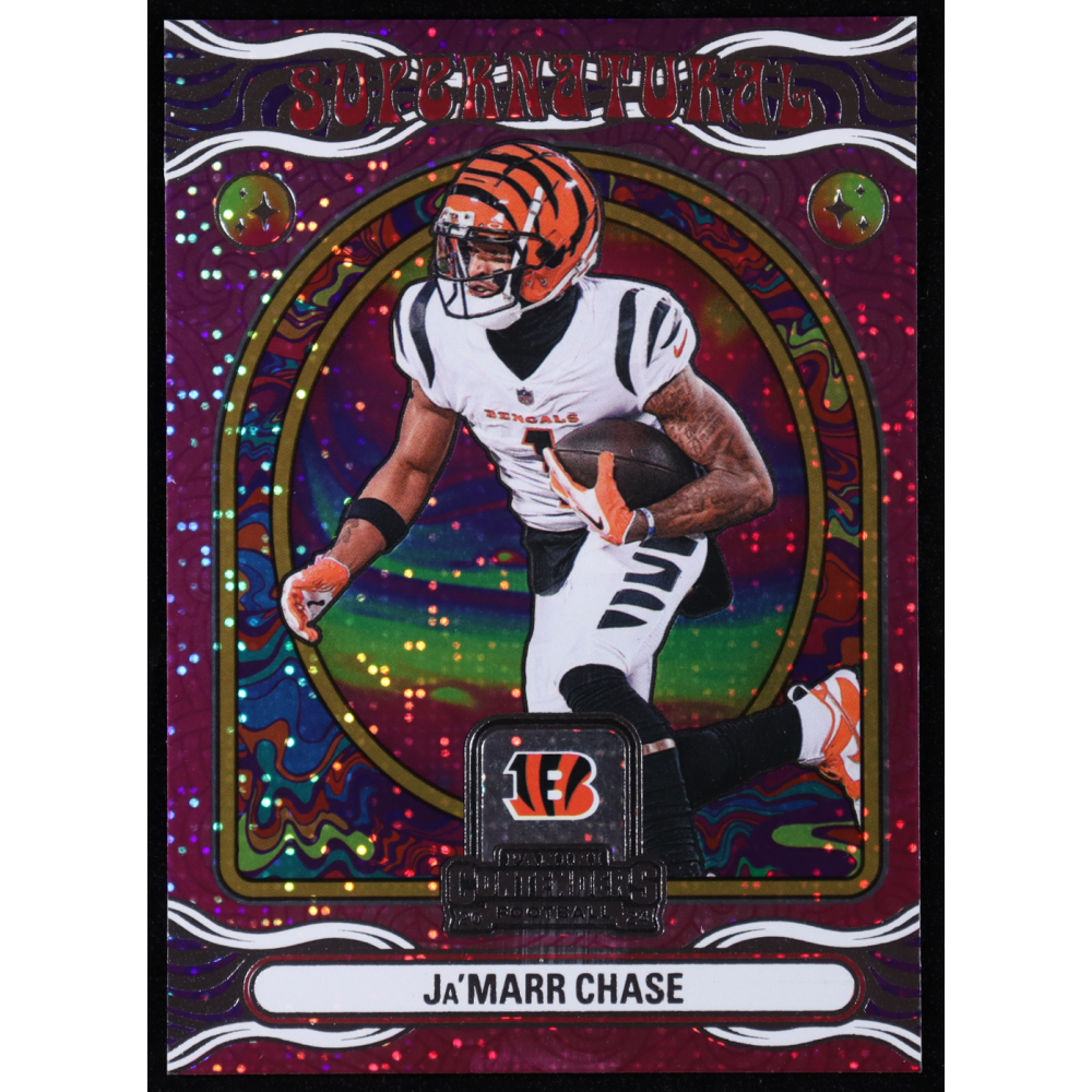 Ja'Marr Chase 2024 Panini Contenders Supernatural #8 at PristineAuction.com