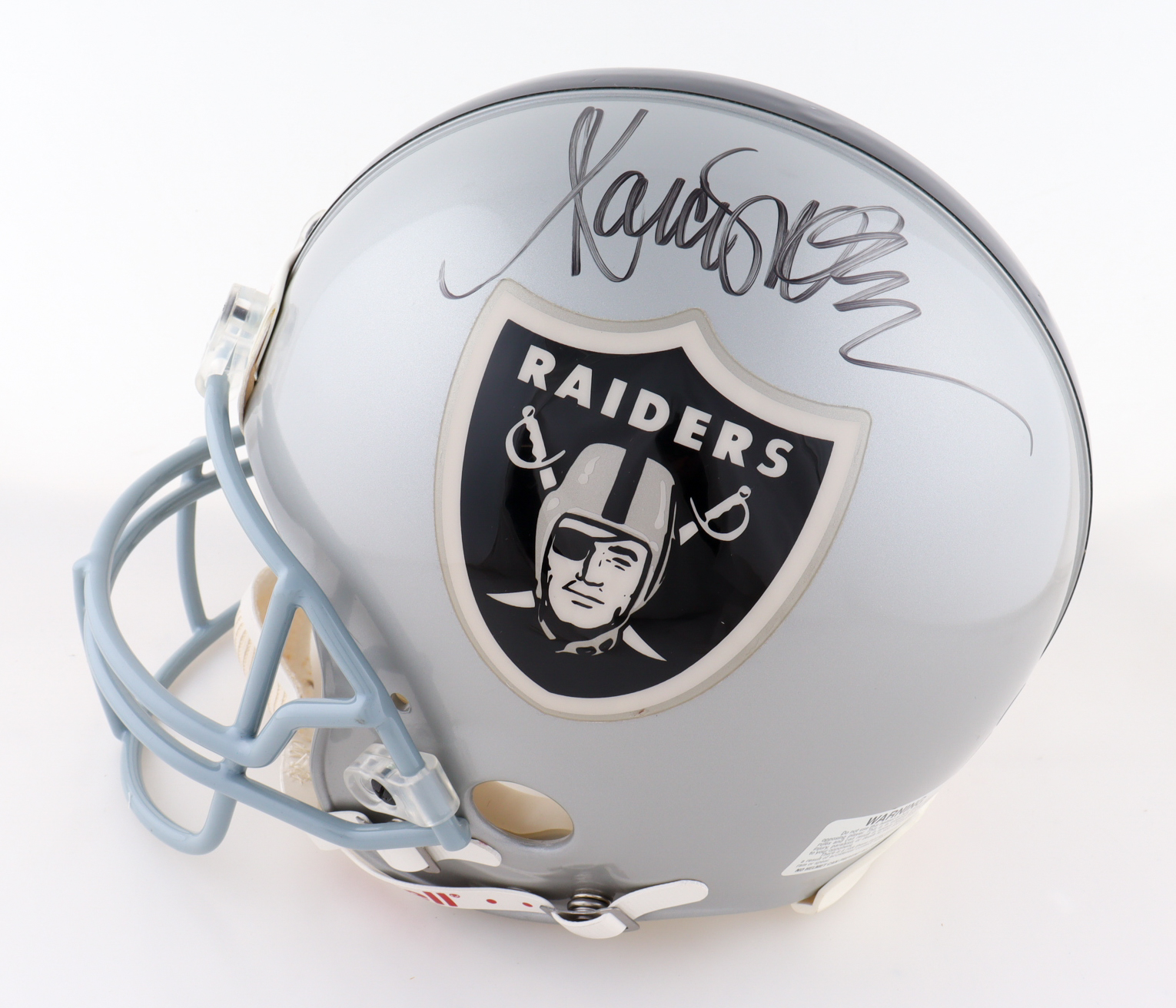 Marcus Allen Signed Raiders Full-Size Authentic On-Field Helmet (Beckett) at PristineAuction.com Marcus Allen Signed Raiders Full-Size Authentic On-Field Helmet (Beckett) at PristineAuction.com