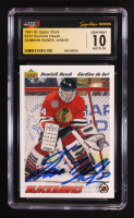 Dominik Hasek Signed 1991-92 Upper Deck #335 RC (CGC/ 10 | Autograph Graded CGC 10) at PristineAuction.com