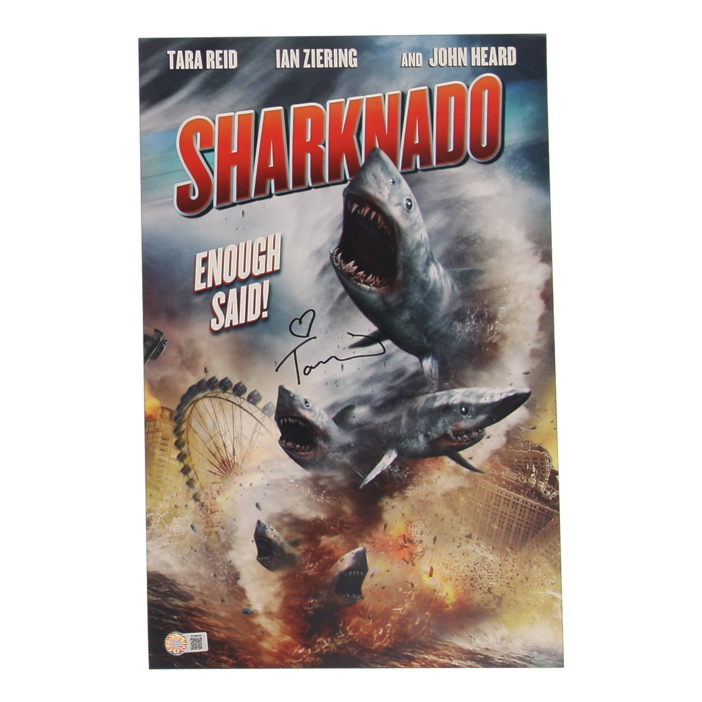Tara Reid Signed "Sharknado" 11x17 Movie Poster (Schwartz) at PristineAuction.com Tara Reid Signed "Sharknado" 11x17 Movie Poster (Schwartz) at PristineAuction.com