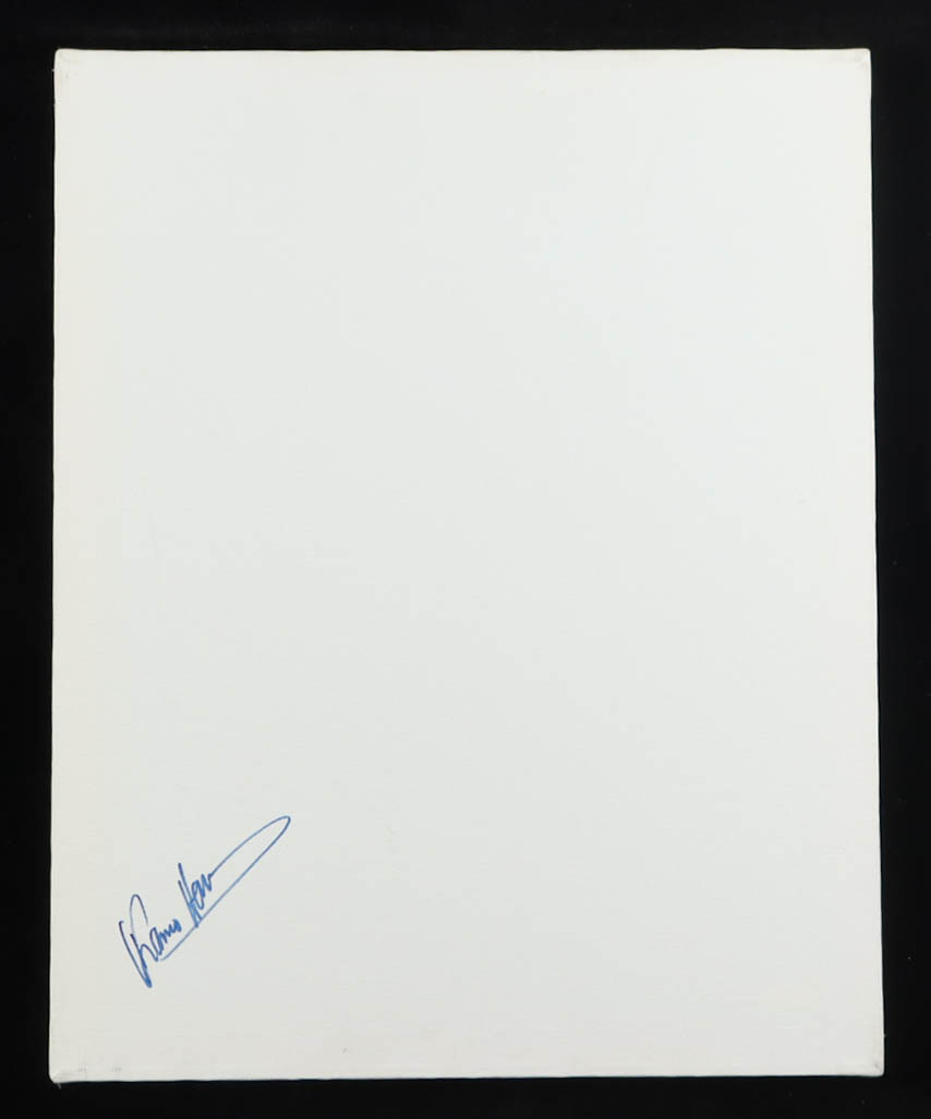 Franco Harris Signed Canvas Panel (JSA) at PristineAuction.com Franco Harris Signed Canvas Panel (JSA) at PristineAuction.com