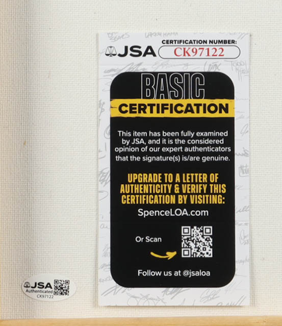 Franco Harris Signed Canvas Panel (JSA) at PristineAuction.com Franco Harris Signed Canvas Panel (JSA) at PristineAuction.com