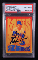 Nolan Ryan Signed 2020 Topps Project 2020 #236 Matt Taylor (PSA Encapsulated) at PristineAuction.com