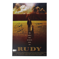 Rudy Ruettiger Signed "Rudy" 11x17 Movie Poster Inscribed "Dream Big" (Schwartz) at PristineAuction.com