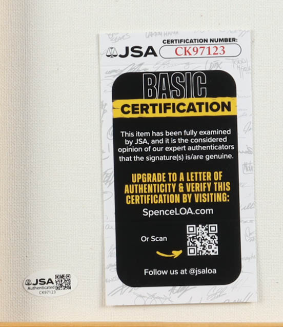 Miguel Batista Signed Canvas Panel (JSA) at PristineAuction.com Miguel Batista Signed Canvas Panel (JSA) at PristineAuction.com