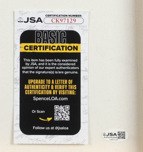 Tsuyoshi Shinjo Signed Canvas Panel (JSA) at PristineAuction.com Tsuyoshi Shinjo Signed Canvas Panel (JSA) at PristineAuction.com