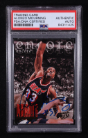 Alonzo Mourning Signed 1995-96 Ultra #326 (PSA Encapsulated) at PristineAuction.com