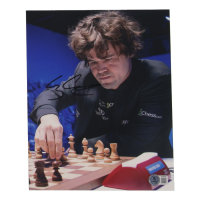Magnus Carlsen Signed 8x10 Photo (Beckett) at PristineAuction.com