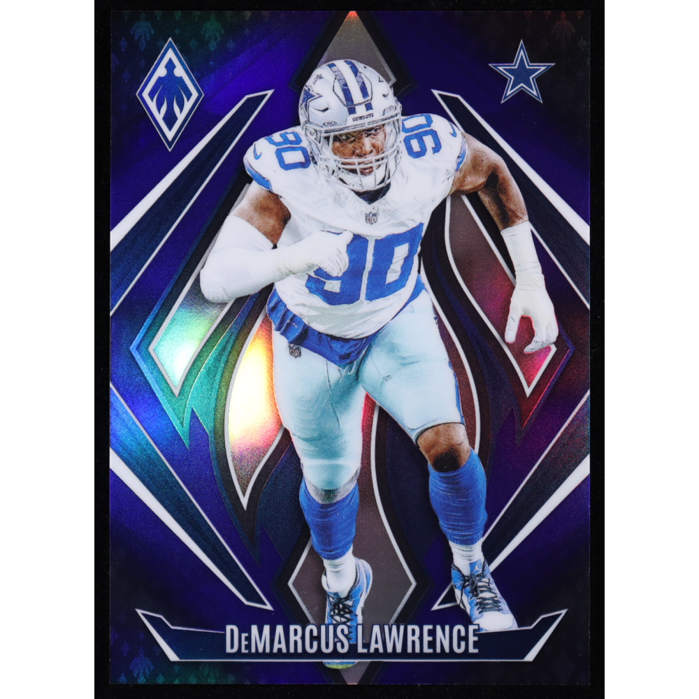DeMarcus Lawrence 2024 Panini Phoenix Blue Fade #40 #006/249 at PristineAuction.com