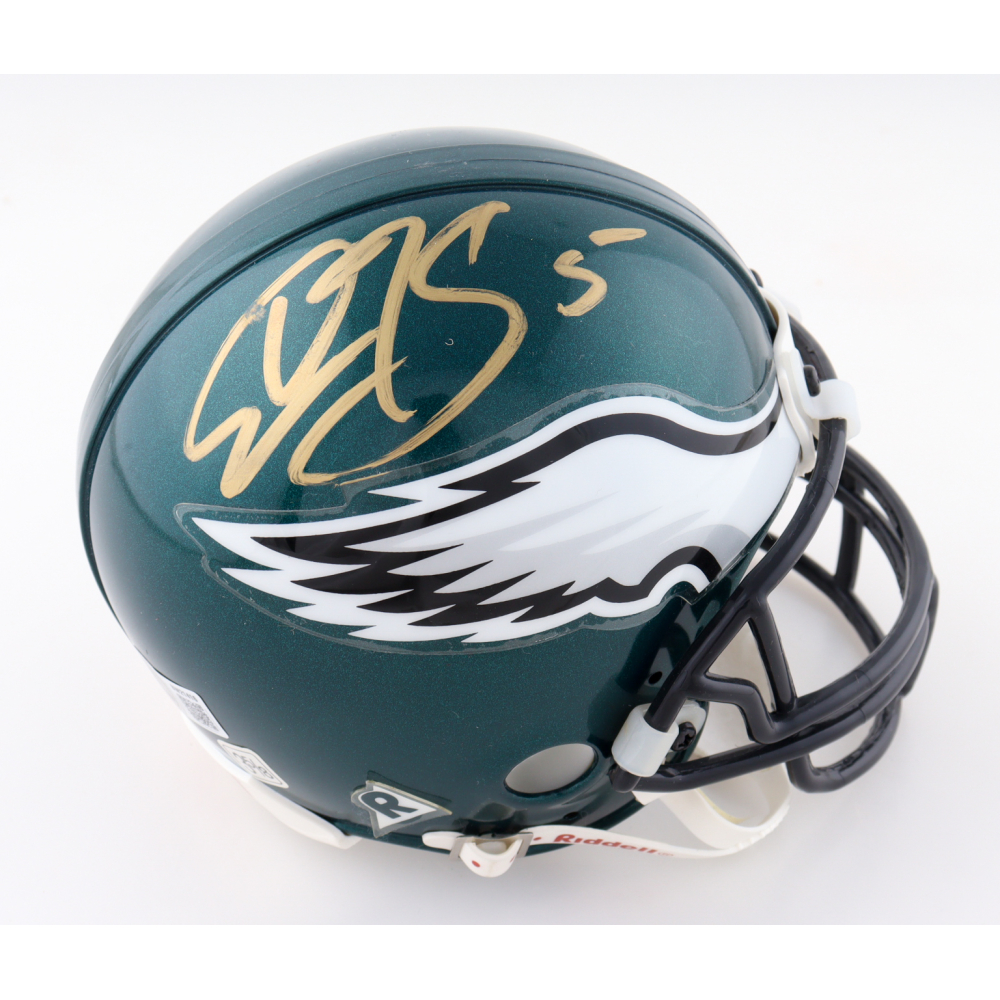 Donovan McNabb Signed Eagles Mini Helmet (Beckett) at PristineAuction.com