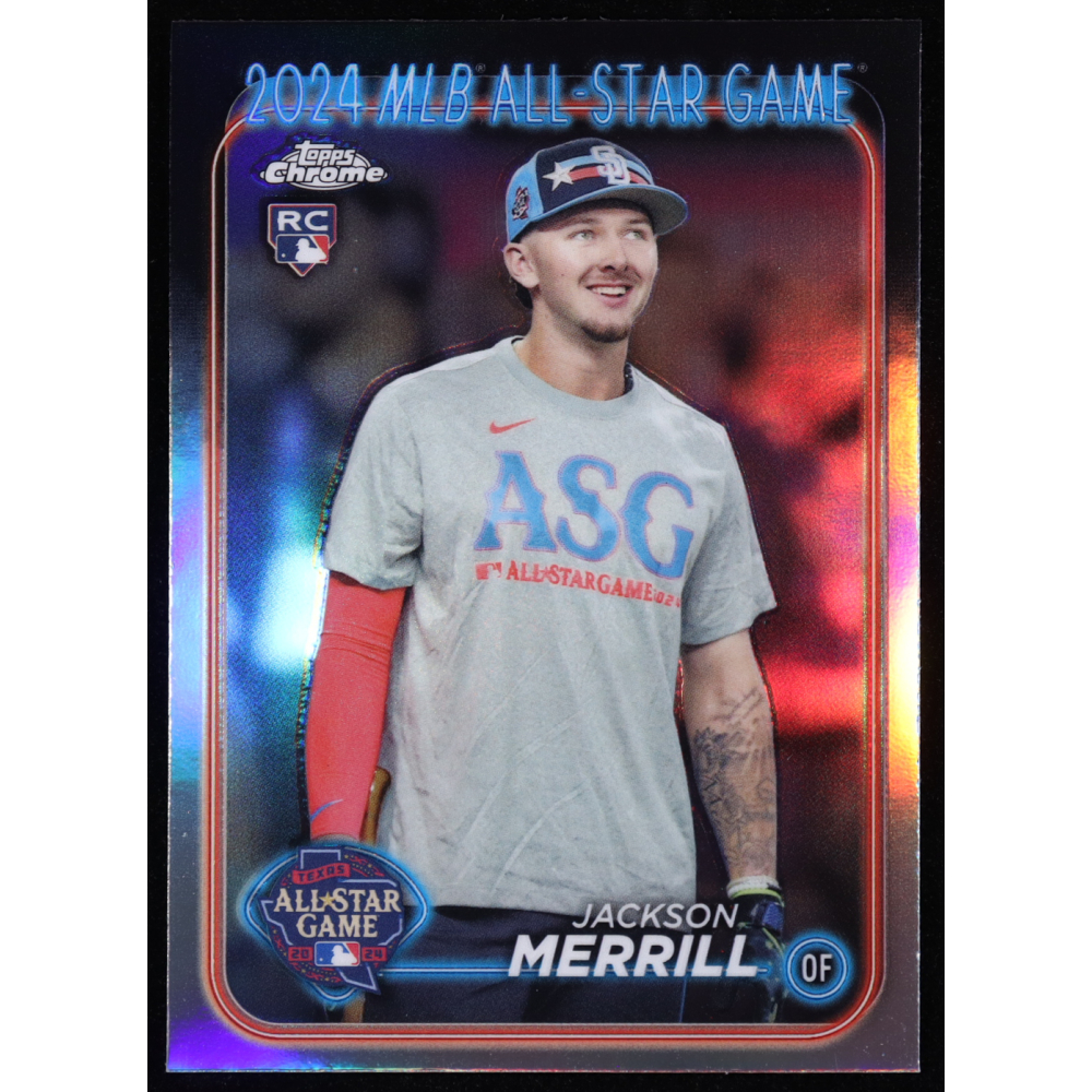 Jackson Merrill 2024 Topps Chrome Update '24 All-Star Game #ASGC49 RC at PristineAuction.com