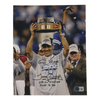 Tony Dungy Signed Colts 8x10 Photo Inscribed "God Bless" & "SB XLI Champs" (Beckett) at PristineAuction.com