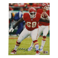 Will Shields Signed Chiefs 8x10 Photo Inscribed "HOF 15" (Beckett) at PristineAuction.com