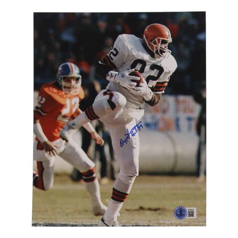 Ozzie Newsome Signed Browns 8x10 Photo Inscribed "HOF 99" (Beckett) at PristineAuction.com Ozzie Newsome Signed Browns 8x10 Photo Inscribed "HOF 99" (Beckett) at PristineAuction.com