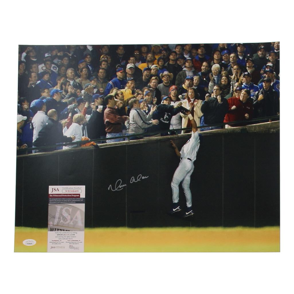 Moises Alou Signed Cubs 16x20 Photo (JSA) at PristineAuction.com Moises Alou Signed Cubs 16x20 Photo (JSA) at PristineAuction.com